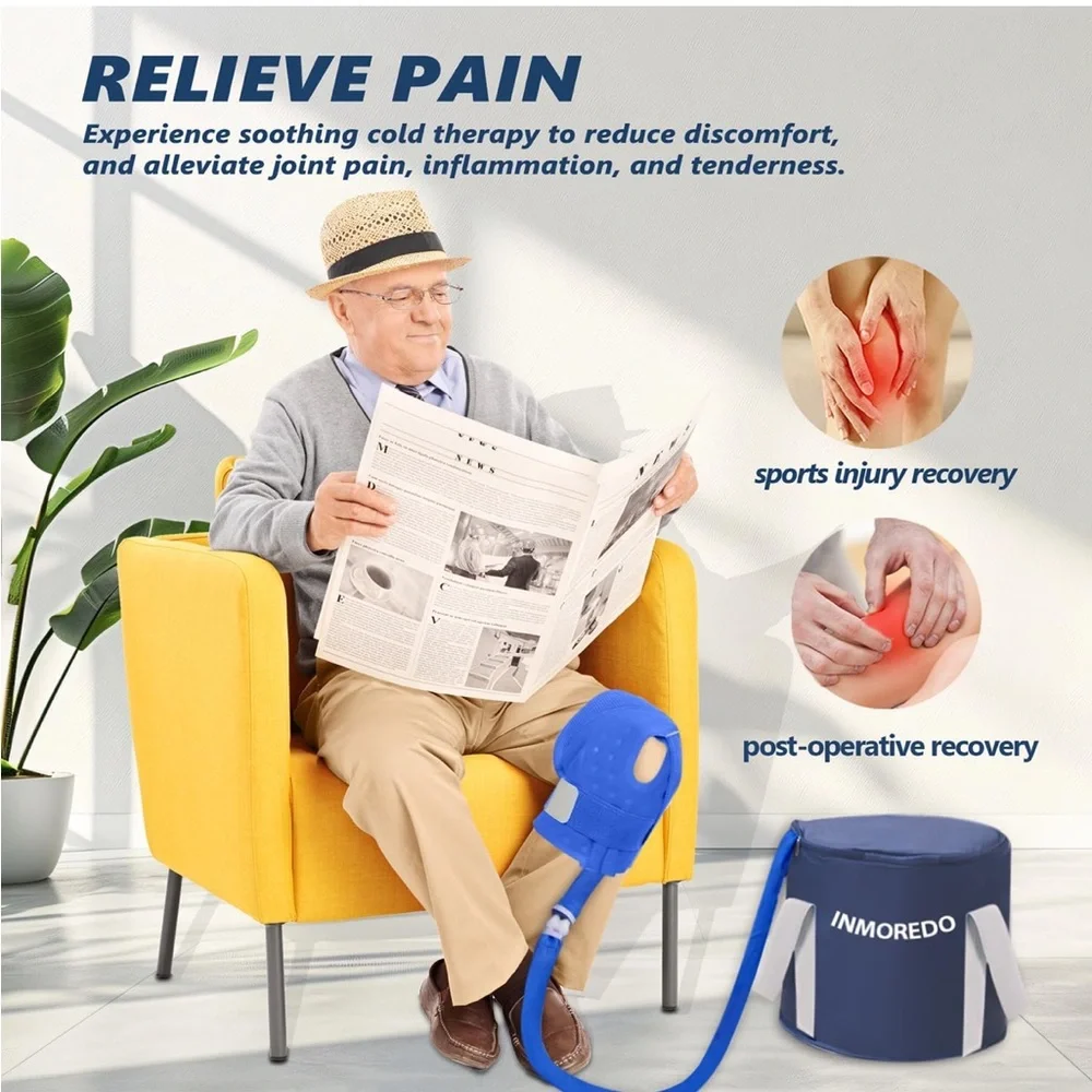 Cold Therapy System with Blue Wrap - Picture 2 of 3